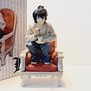 Death Note Figure - 2008 L - Jun Planning Craft Label 8" Resin Statue Anime